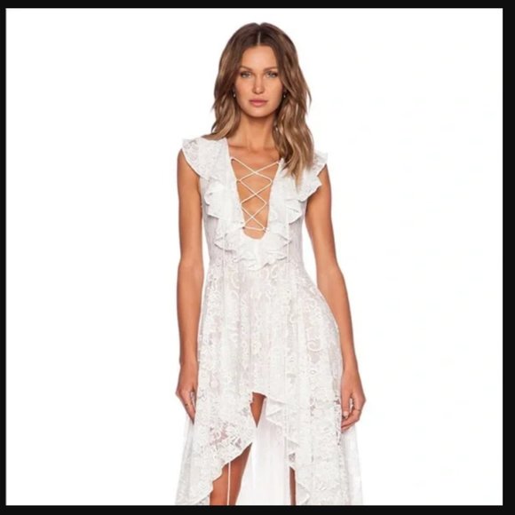 The Jetset Diaries Secret Garden Hi Low Dress - Picture 3 of 15